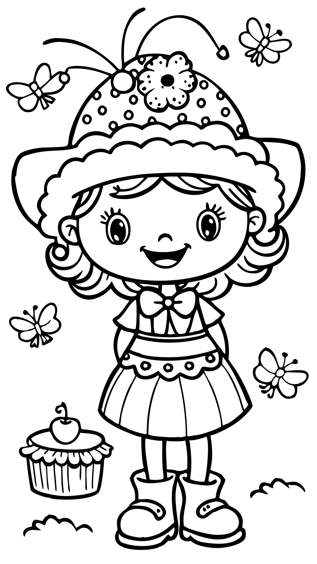 pinkalicious coloring pages